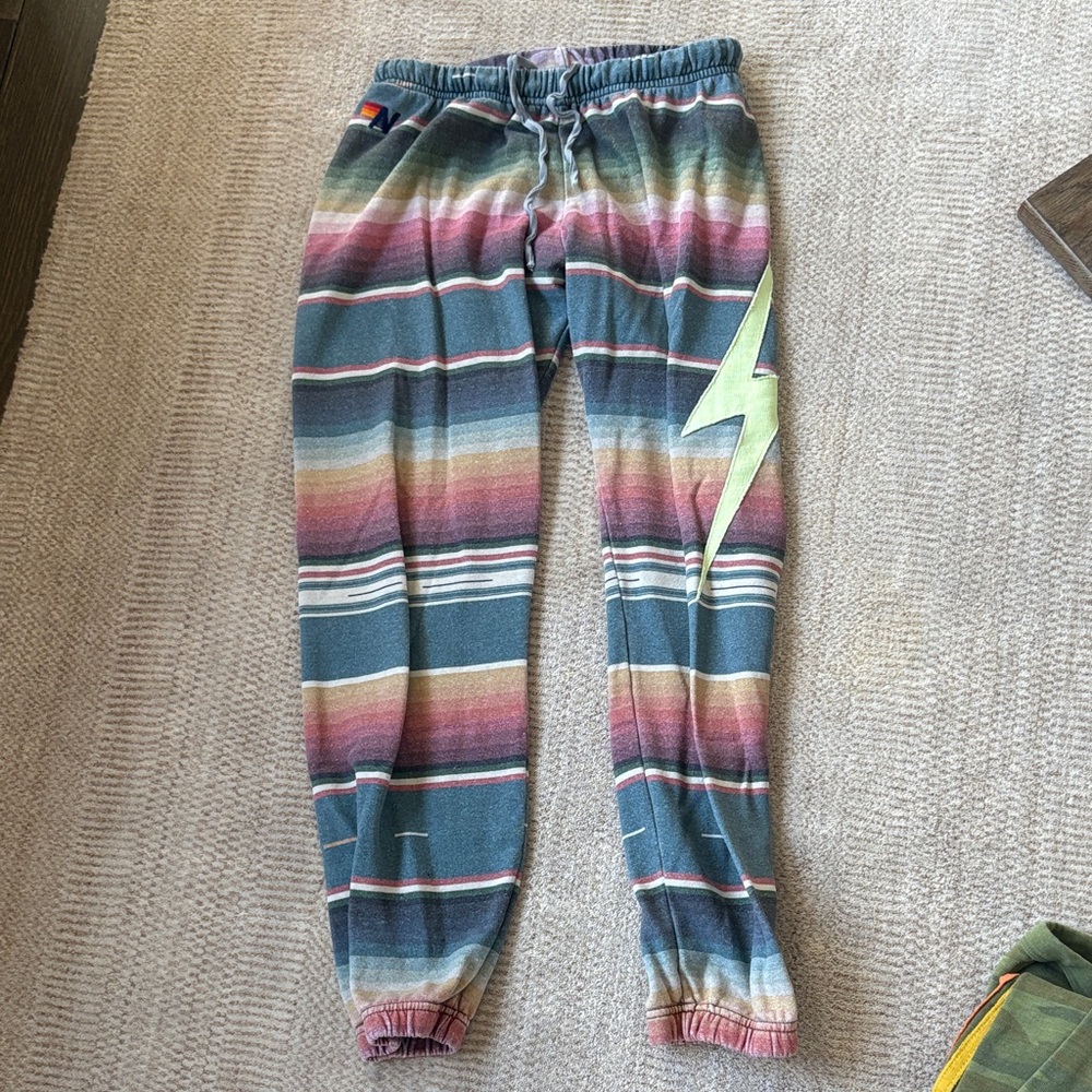 Aviator nation sweatpants size medium